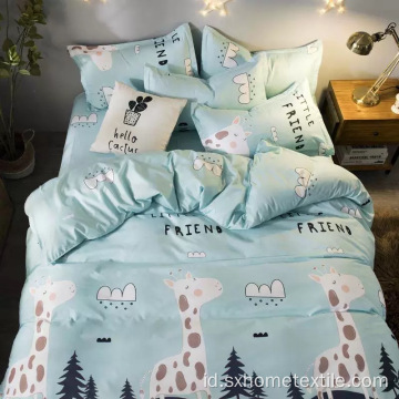 set duvet dengan pola